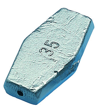 Grundblei 6-eckig 80g