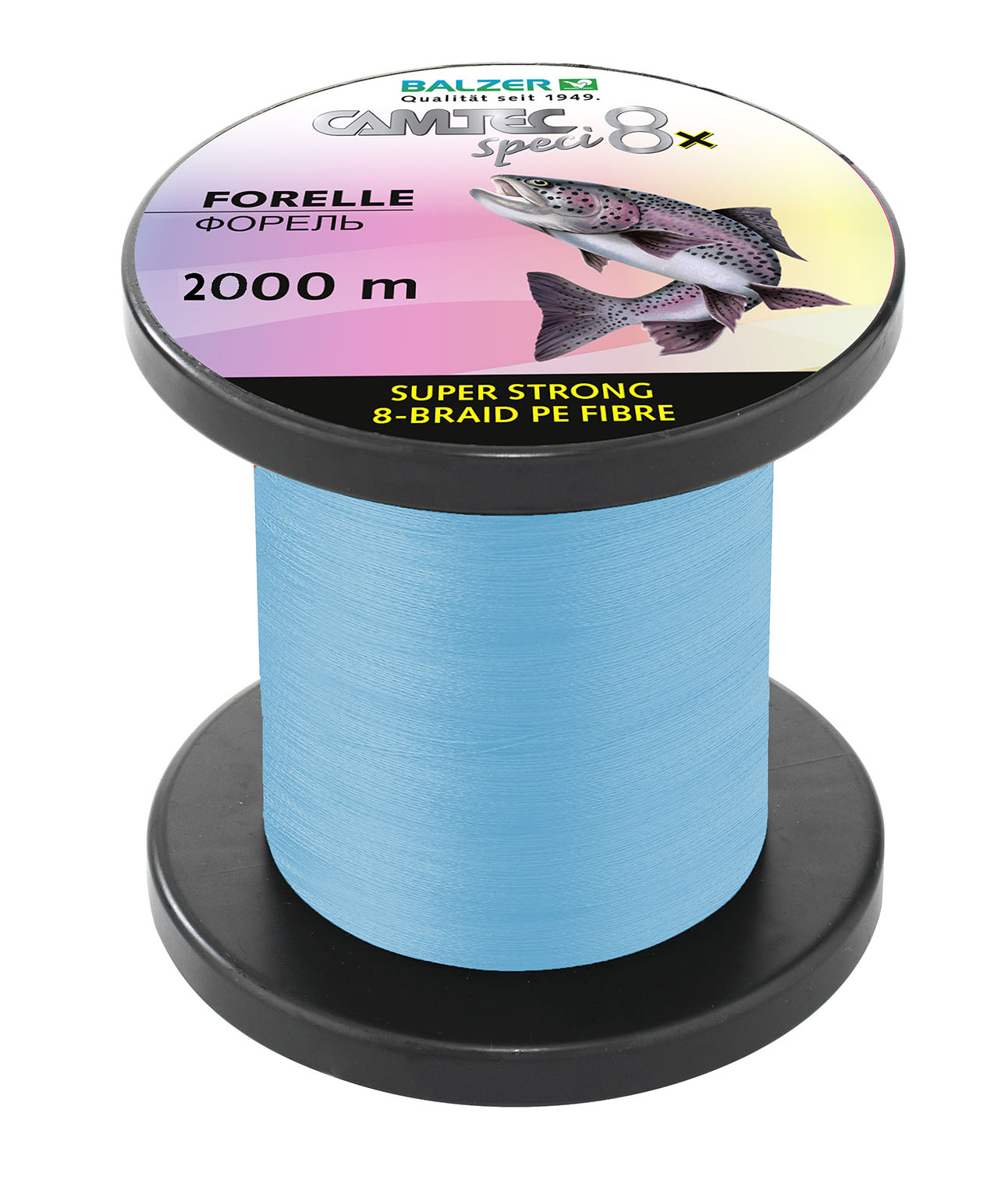 Camtec Speci 8x, Forelle 0,08mm, 2000m, blau