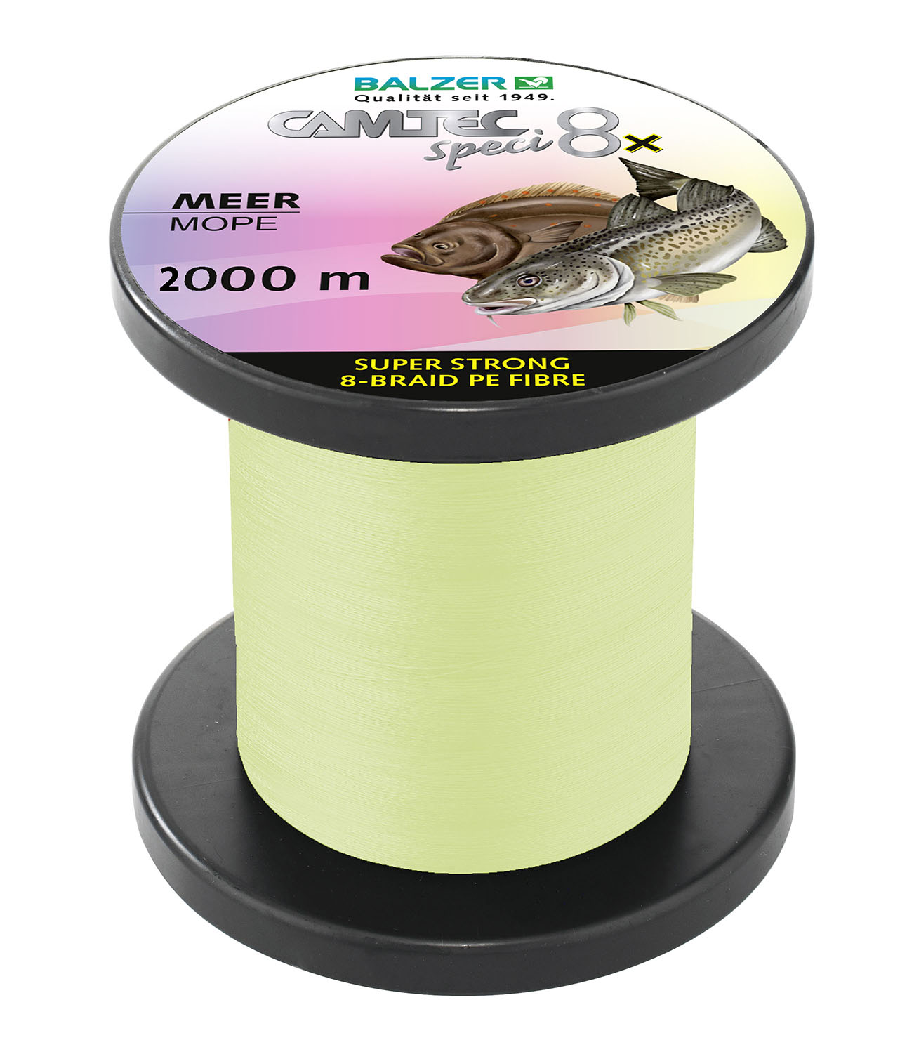 Camtec Speci 8x, Meer 0,21mm, 2000m, gelb