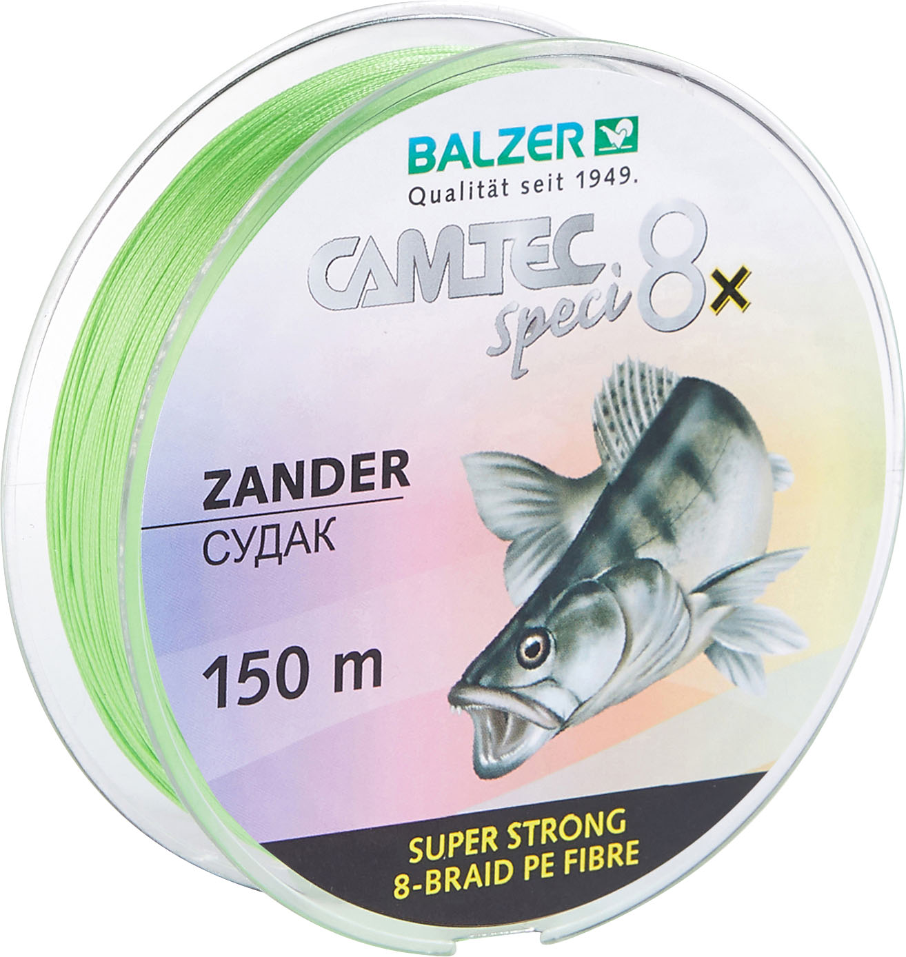 Camtec Speci 8x, Zander 0,16mm, 150m, chartreuse