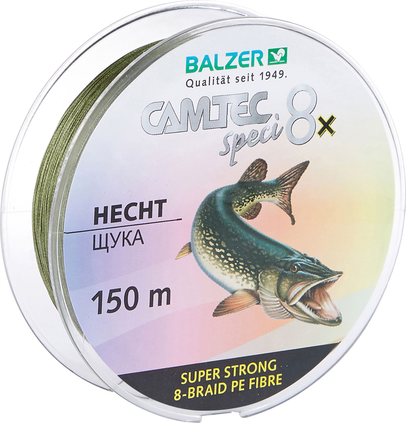 Camtec Speci 8x, Hecht 0,18mm, 150m, dunkelgrün