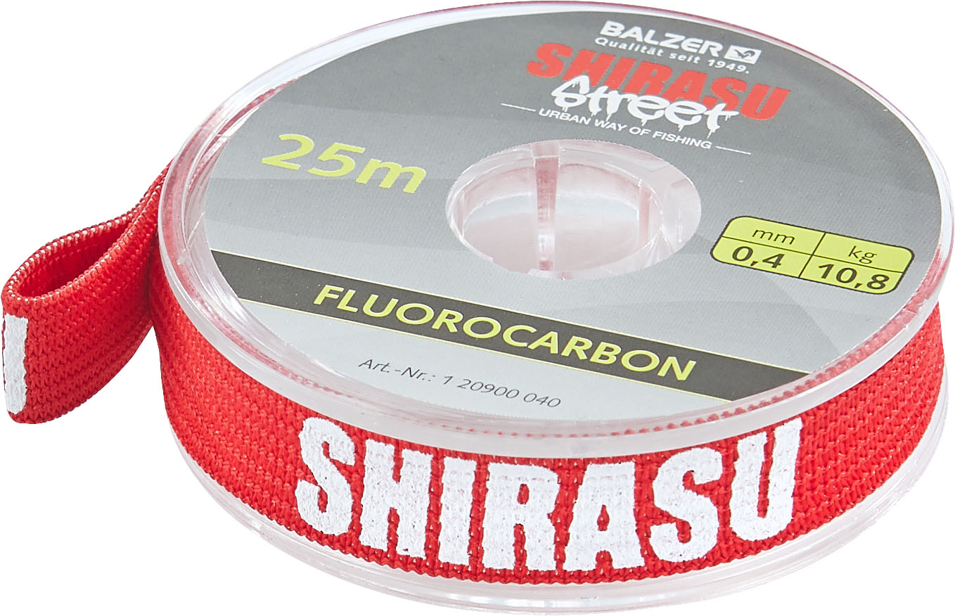 Shirasu Street Fluorocarbon 25m, 0,50mm
