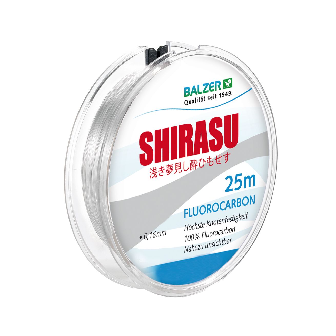 Shirasu Fluorocarbon 25m 0,20mm
