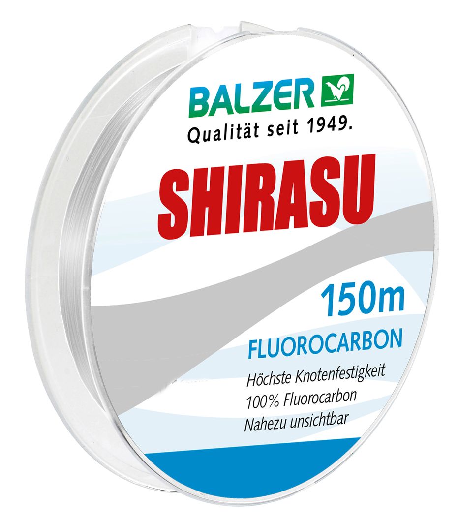 Shirasu Fluorocarbon 150m 0,18mm