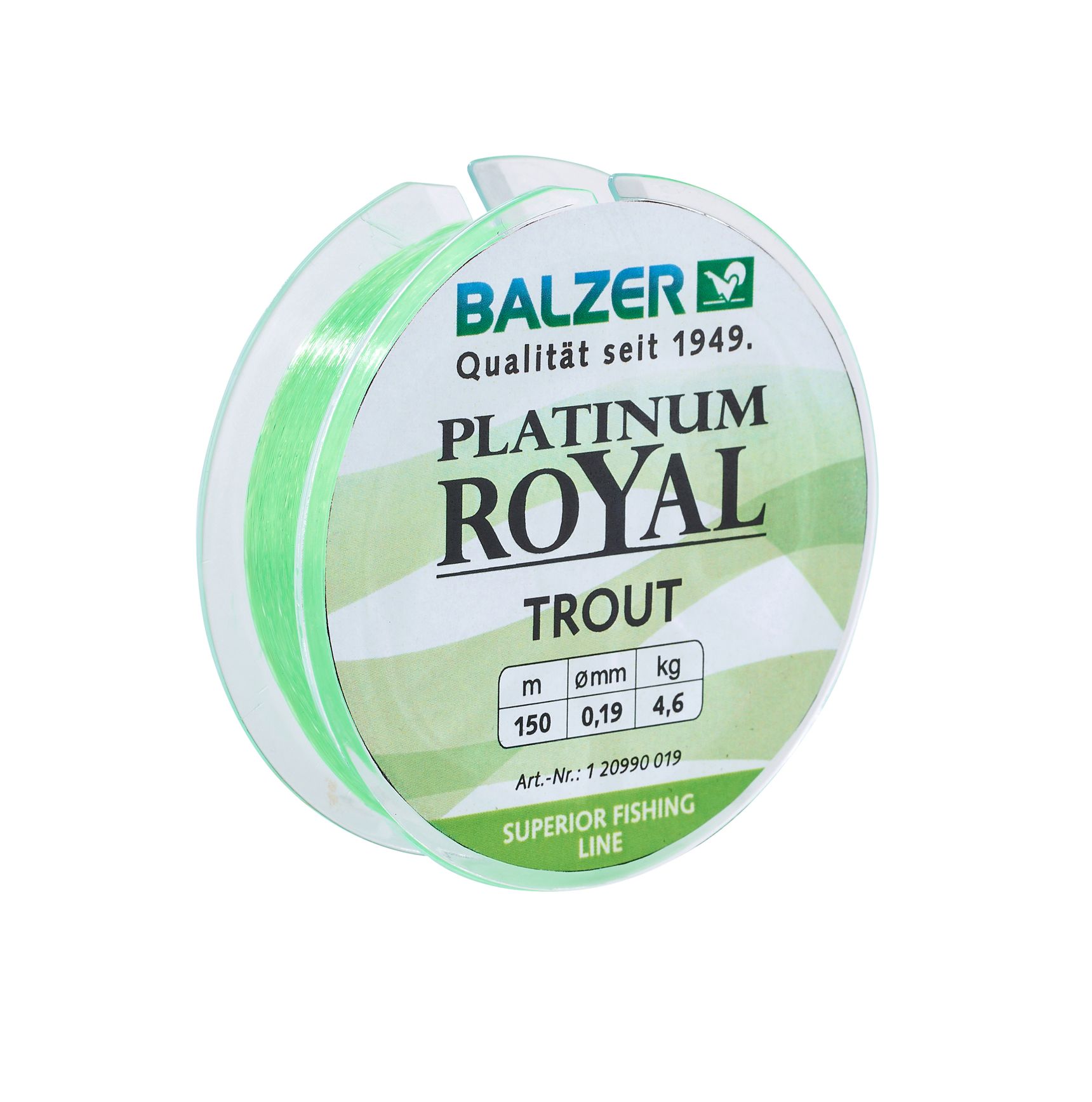 Platinum Royal Trout chartreuse 150m 0,25mm