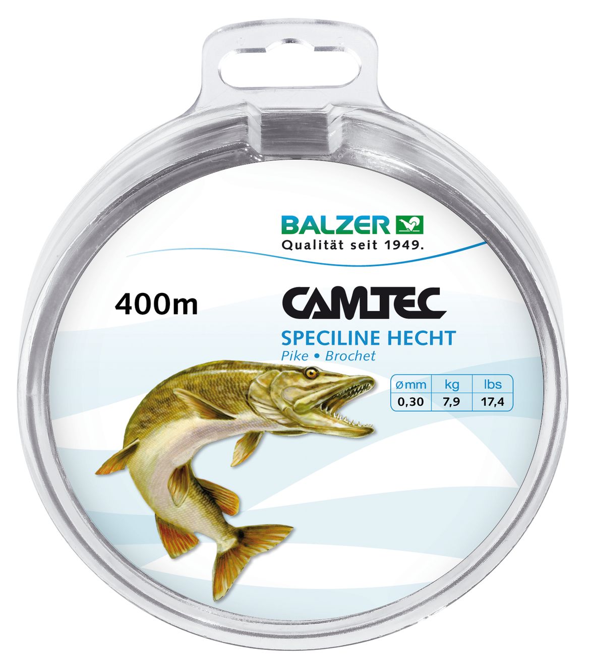 Camtec SpeciLine Hecht grau 400m 0,40mm