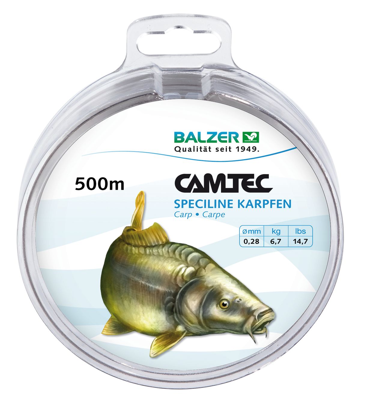 Camtec SpeciLine Karpfen braun 500m 0,28mm