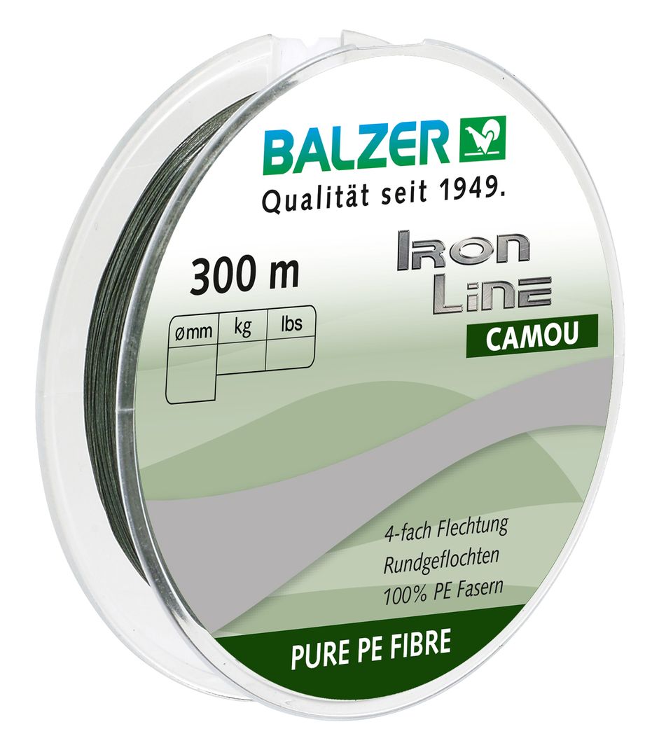 Iron Line 4 Camou 300m 0,22mm