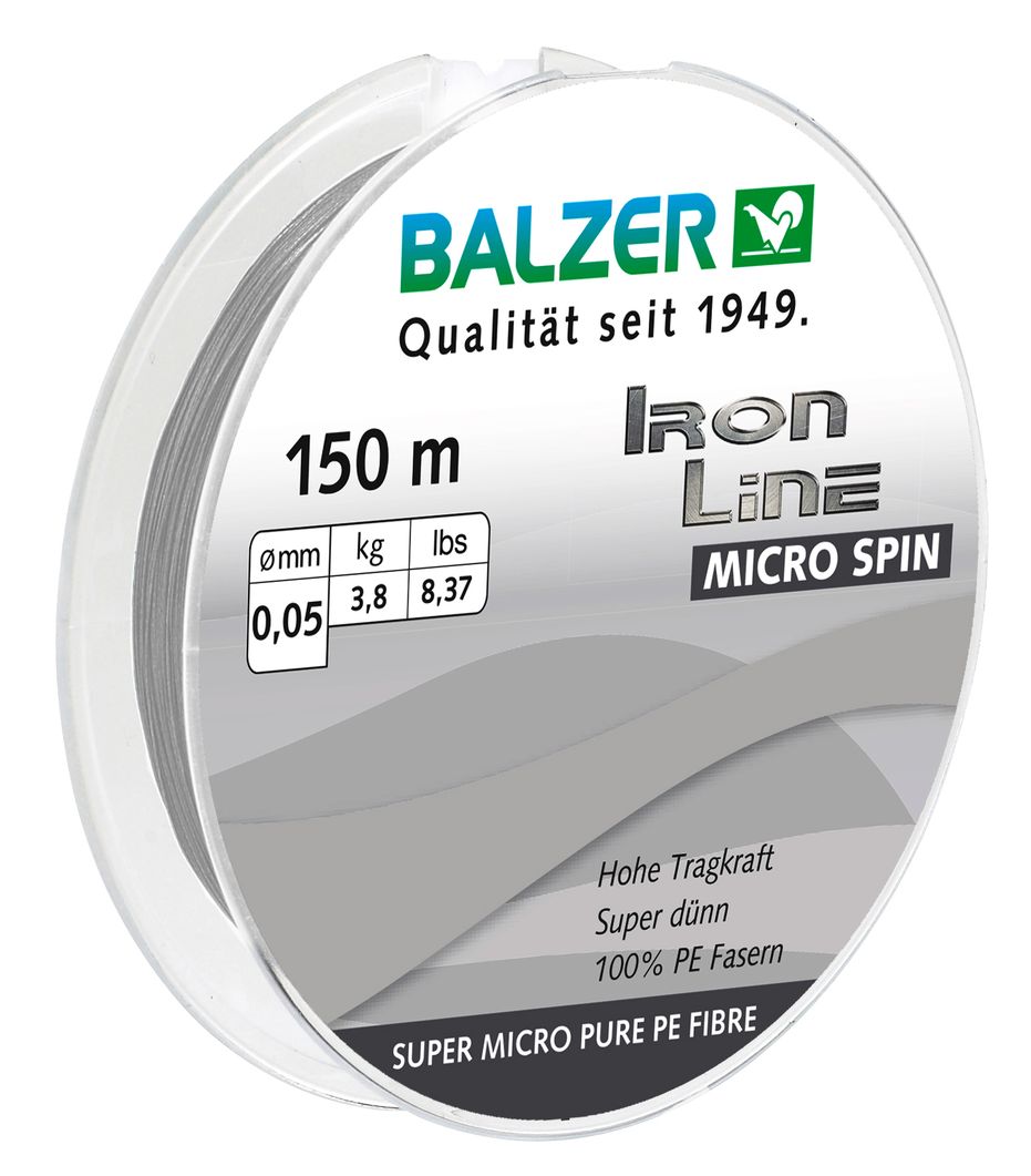Iron Line 4 Micro Spin 150m 0,05mm