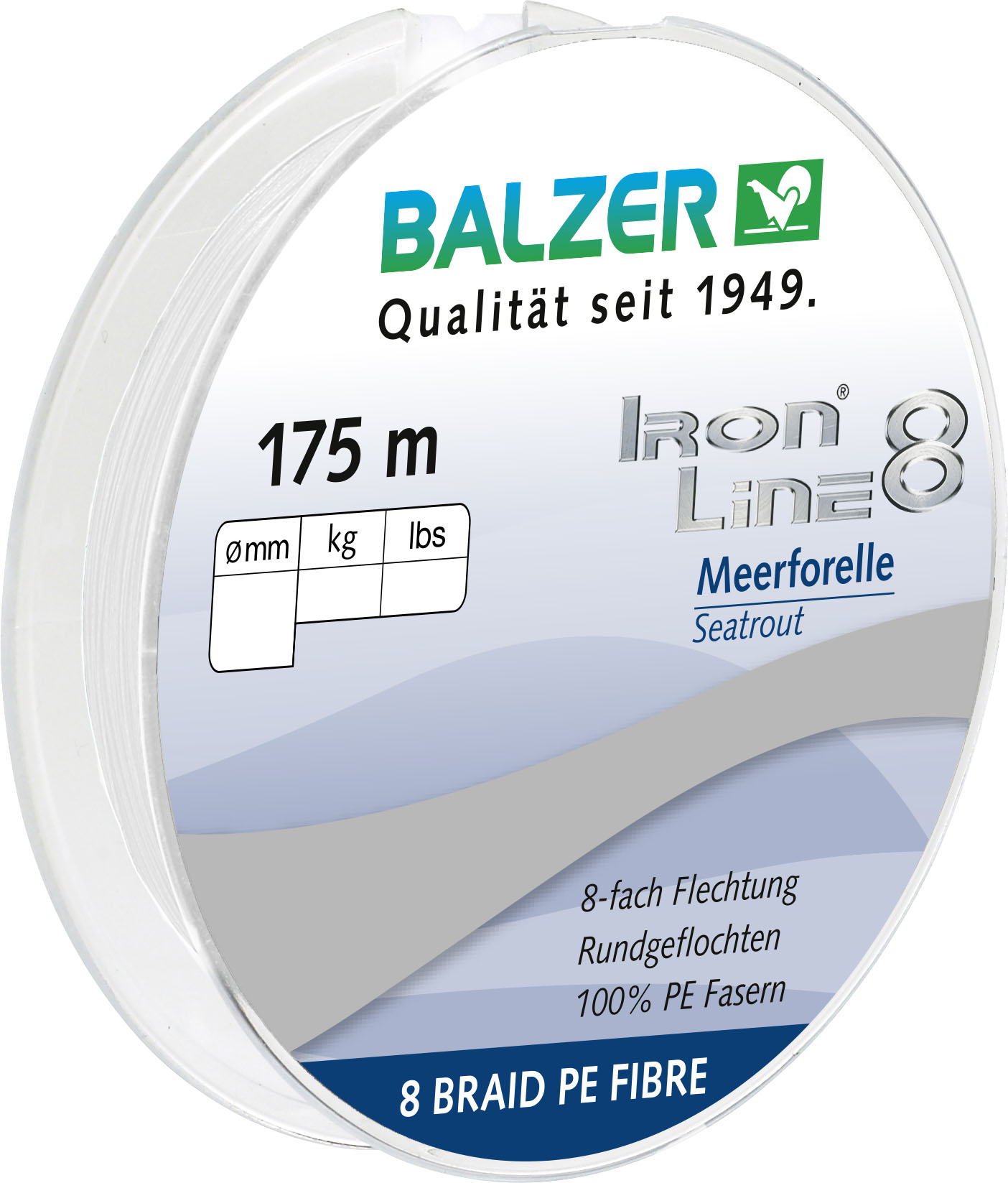 Iron Line 8x Seatrout, 0,12mm, 175m