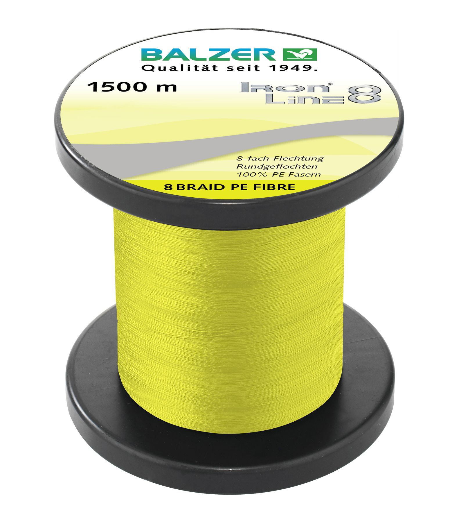Iron Line 8 gelb 1500m 0,24mm
