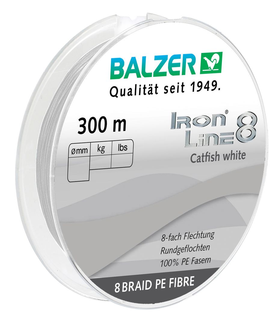 Iron Line 8 Catfish weiß 300m 0,50mm
