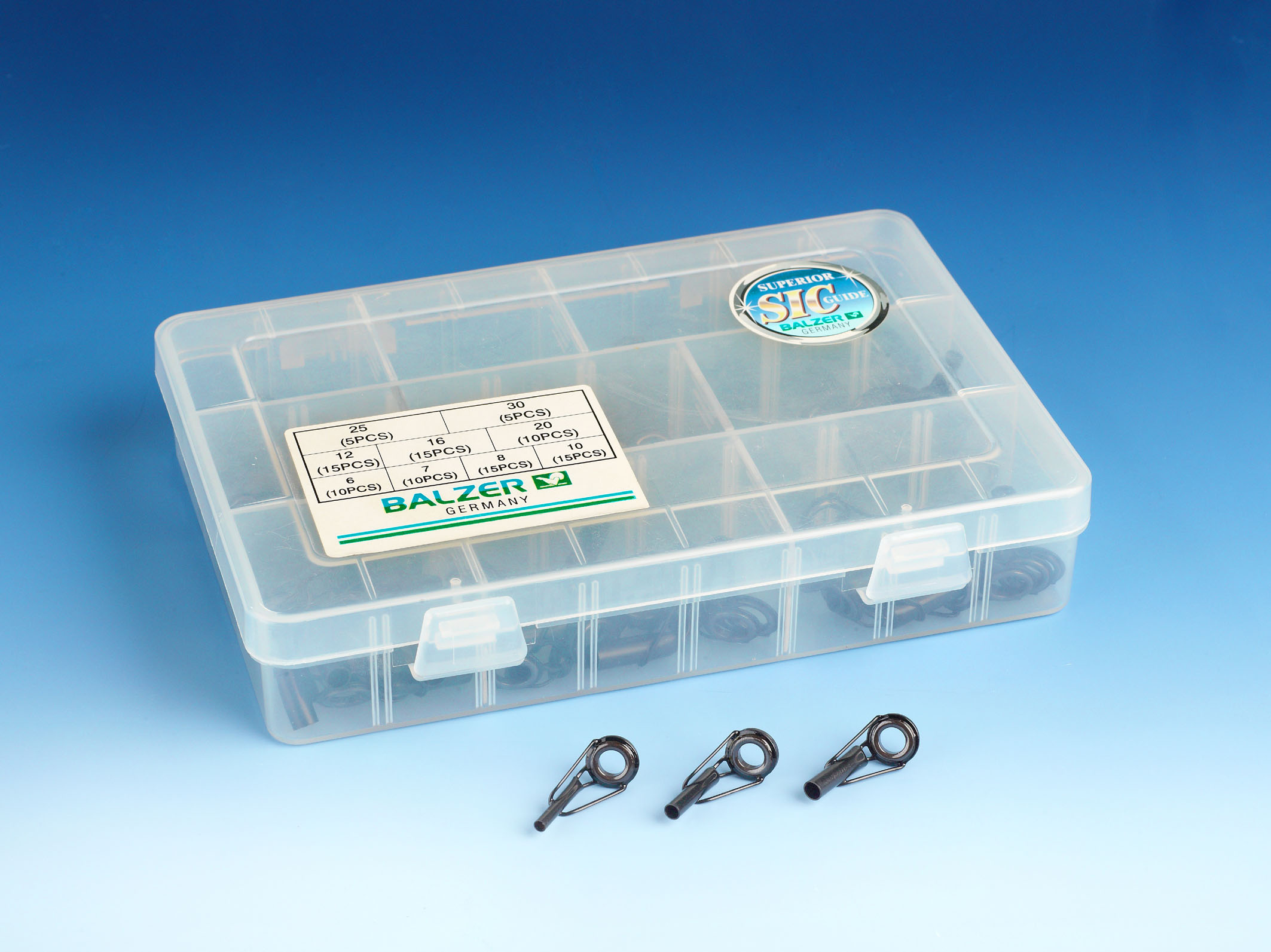 Wulstige SIC Spitzenring-Sortiment 100 Stk.