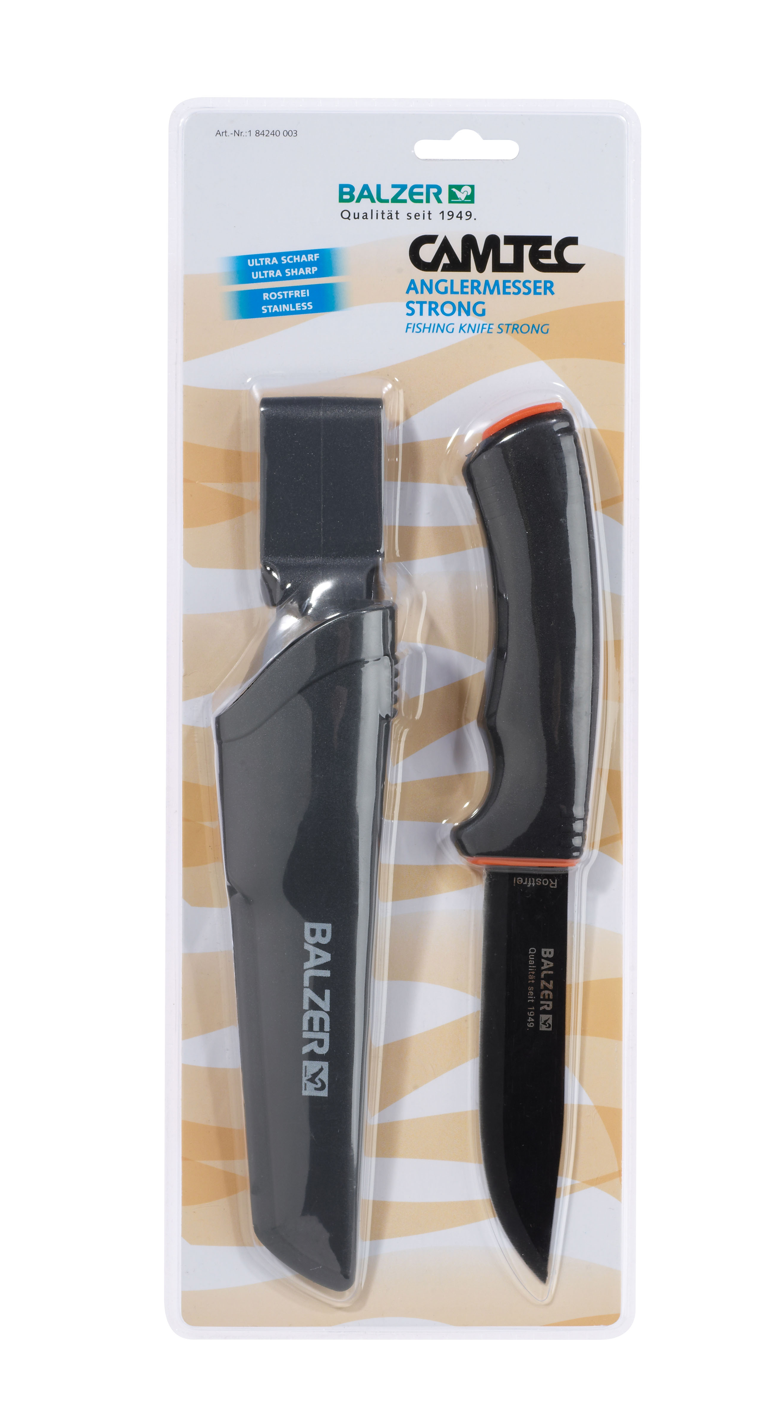 Camtec Angel- und Jagdmesser 23cm