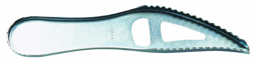 Fischschupper Metall 19cm