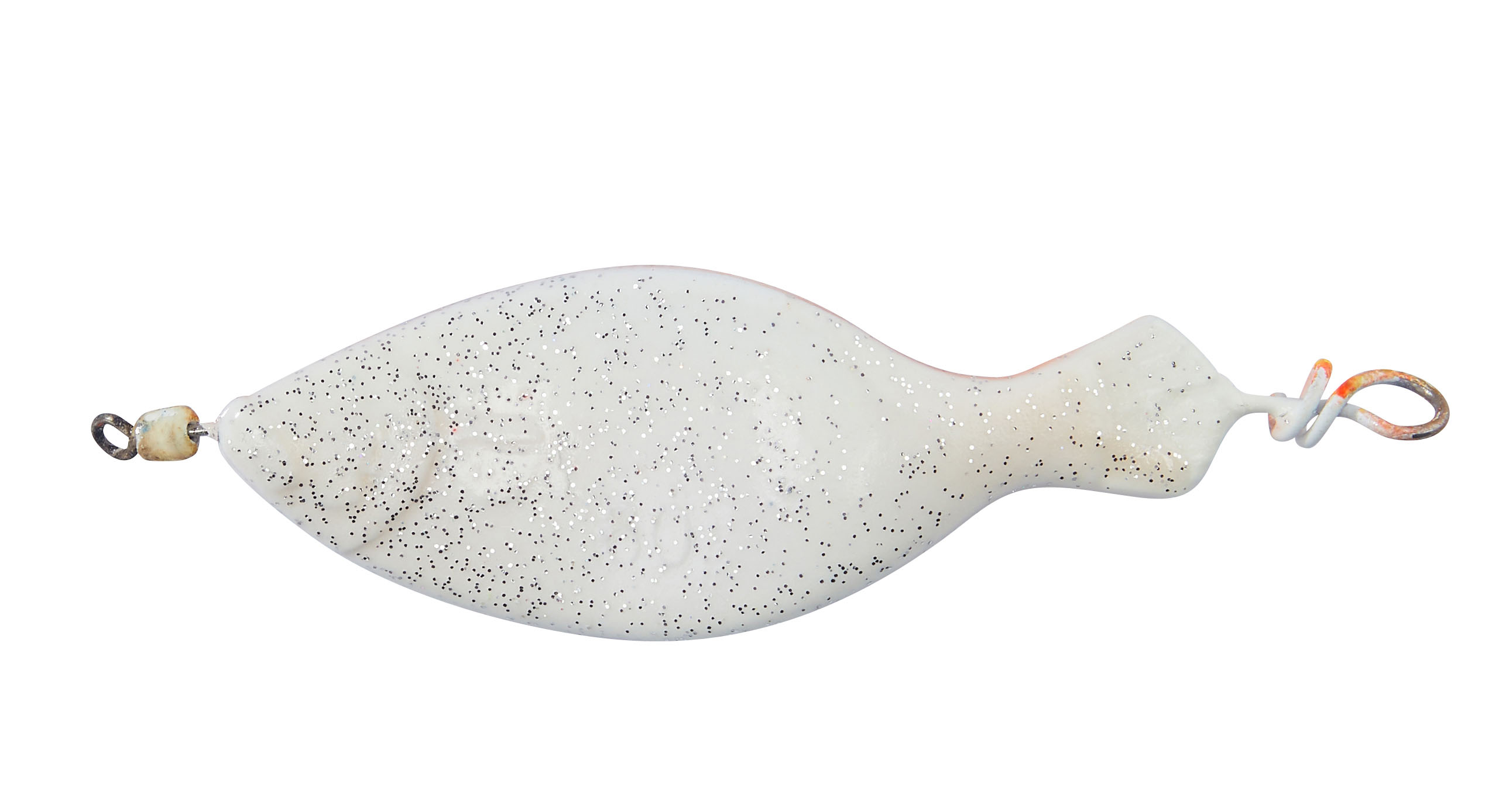 Edition Sea Anti-Tangle Plattfisch Blinker, 60g, braun-weiß-rot