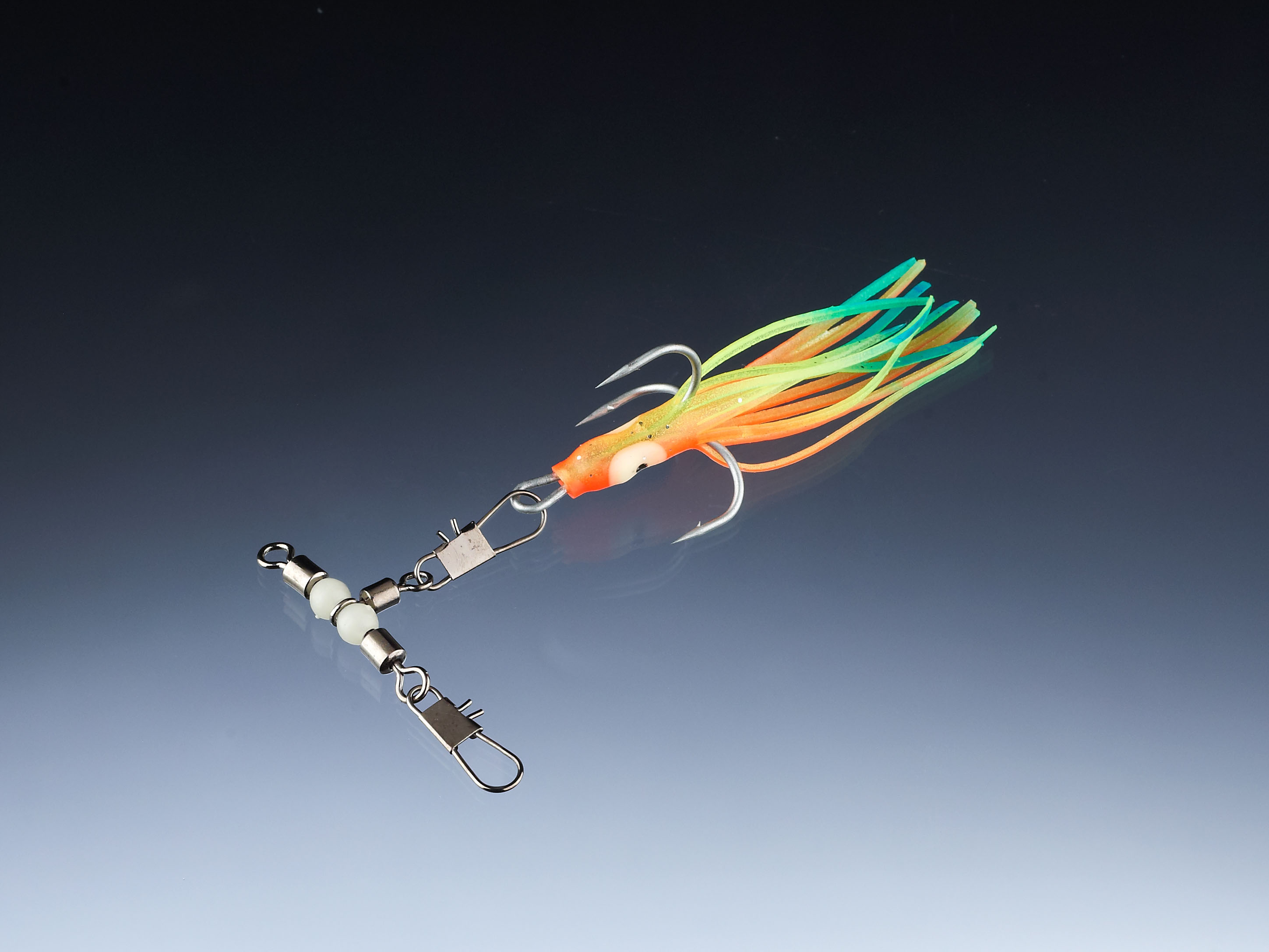 71° North Oktopus mit Drilling multicolor 6,5cm 1/0