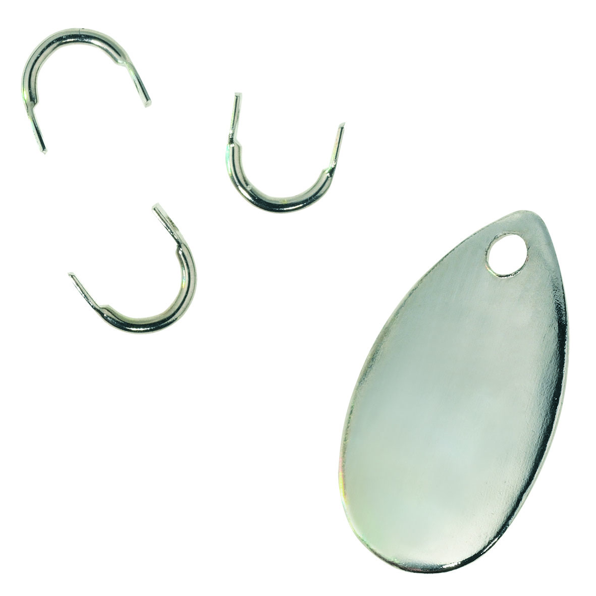 Edition Sea Spinnerblatt mit Ösen silber 2,2cm