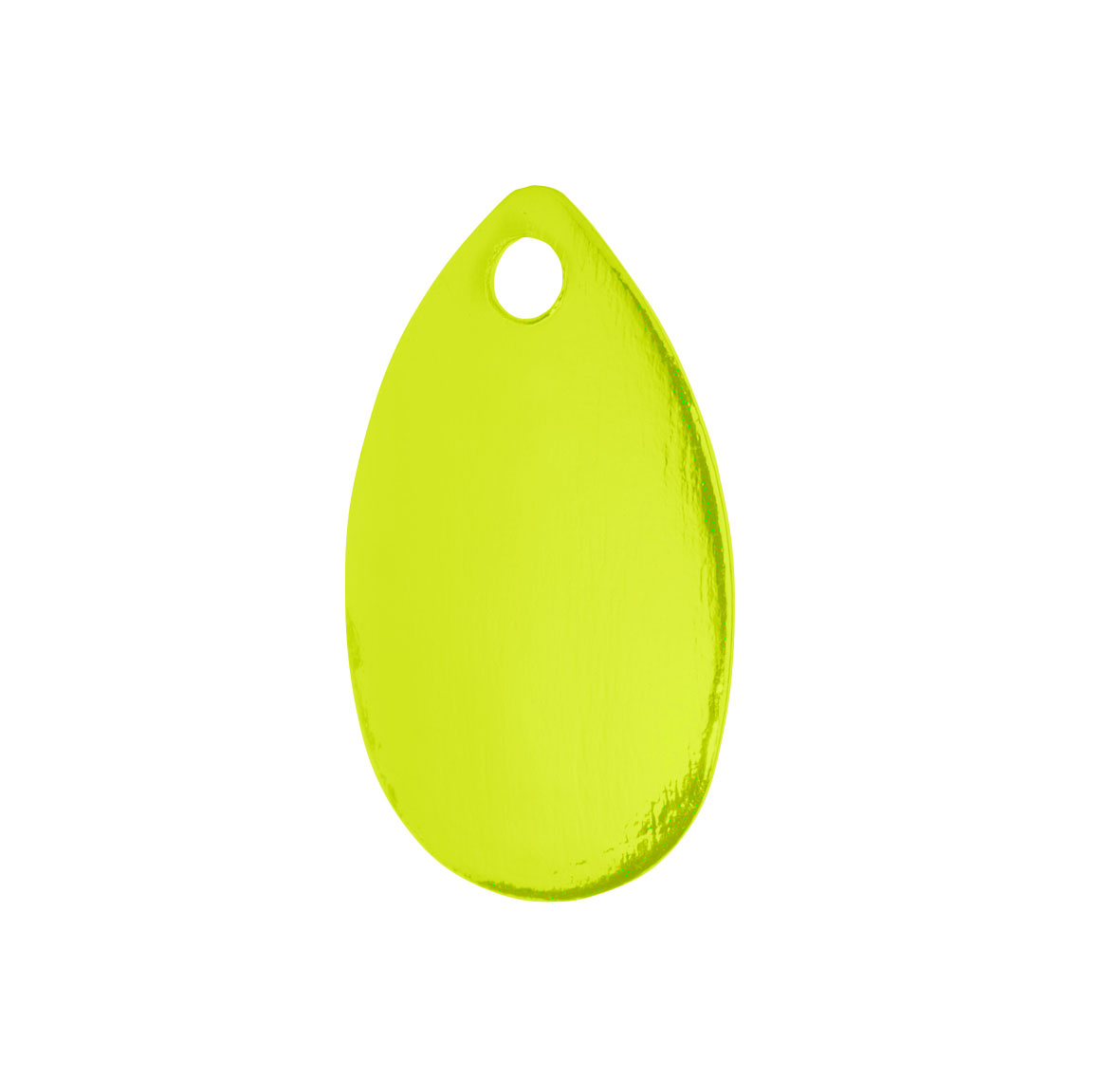 Edition Sea Spinnerblatt mit Ösen fluo-gelb 2,2cm