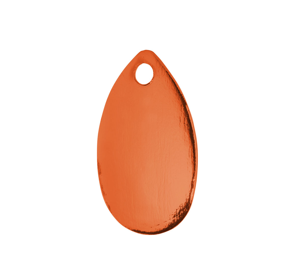 Edition Sea Spinnerblatt mit Ösen fluo-orange 2,2cm
