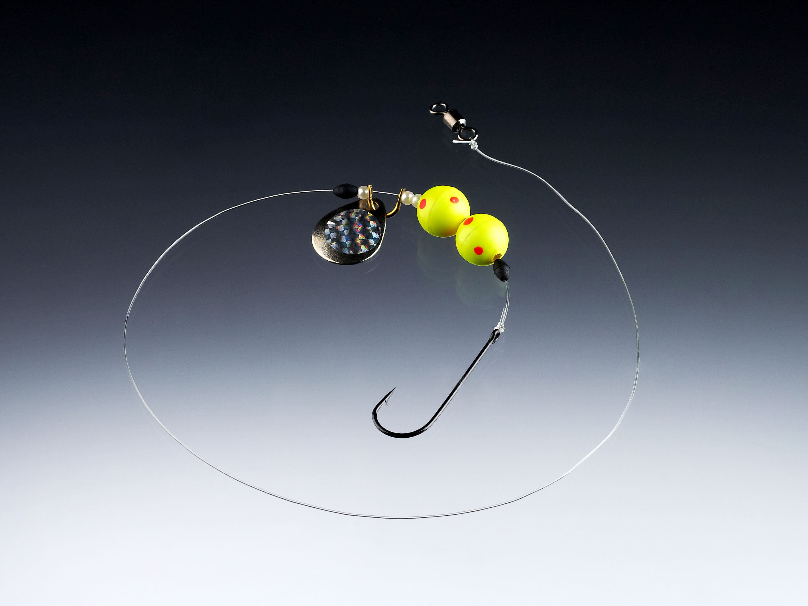 Edition Sea Plattfisch-Blinker Vorfach gelb 0,40mm 35cm
