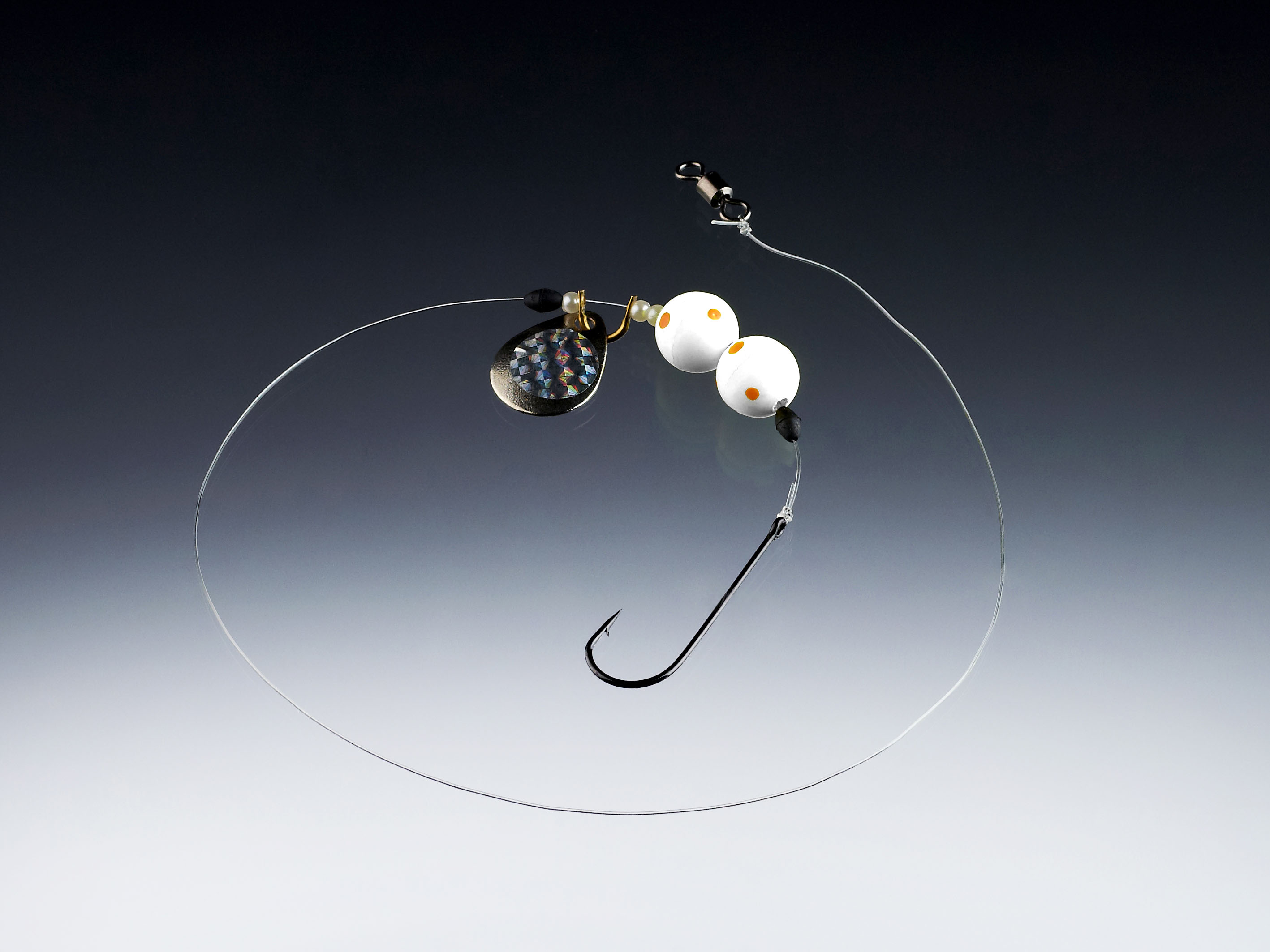 Edition Sea Plattfisch-Blinker Vorfach weiß 0,40mm 35cm