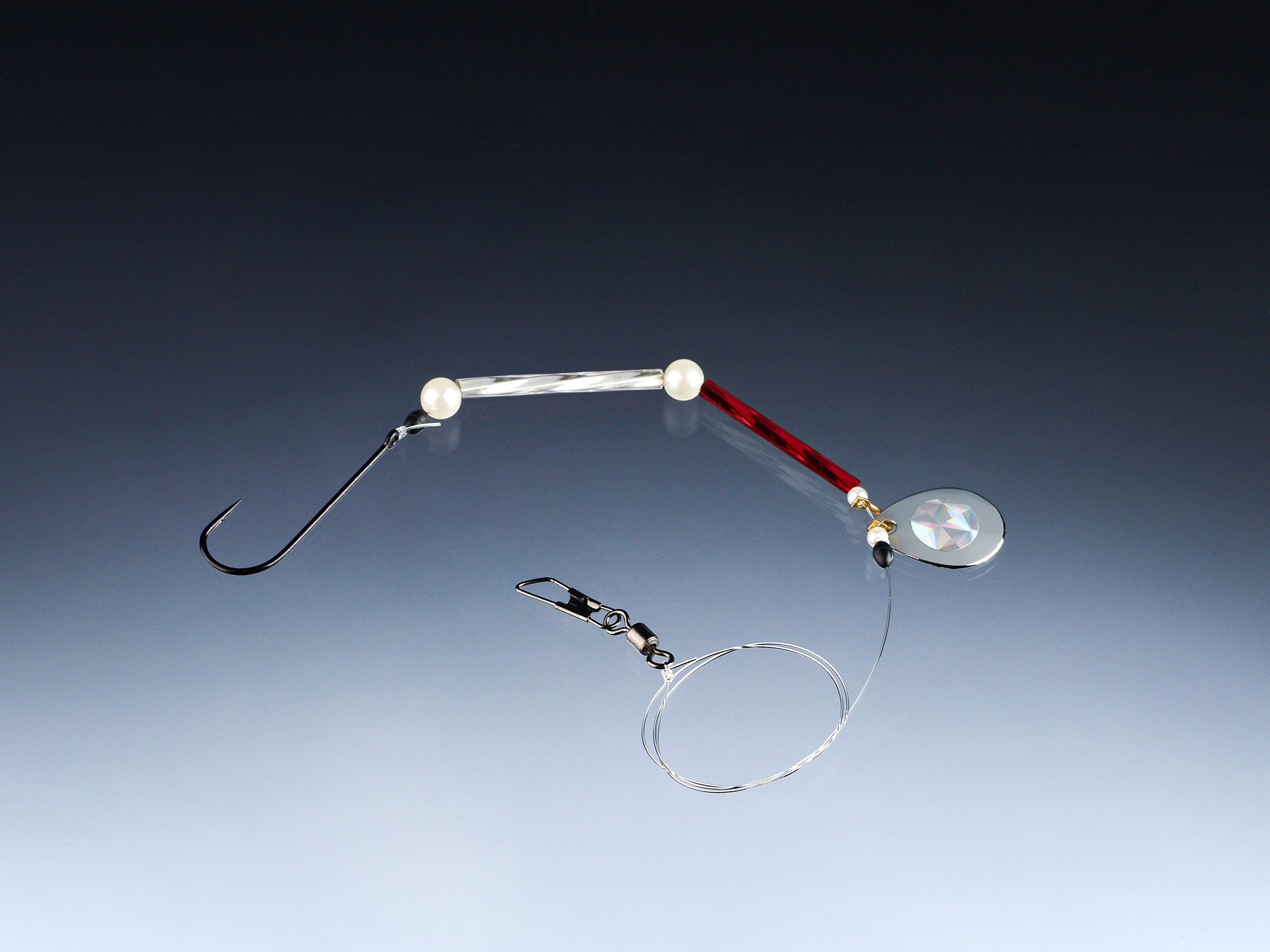 Edition Sea Magic Prisma Vorfach silber-rot 35cm 0,40mm #1