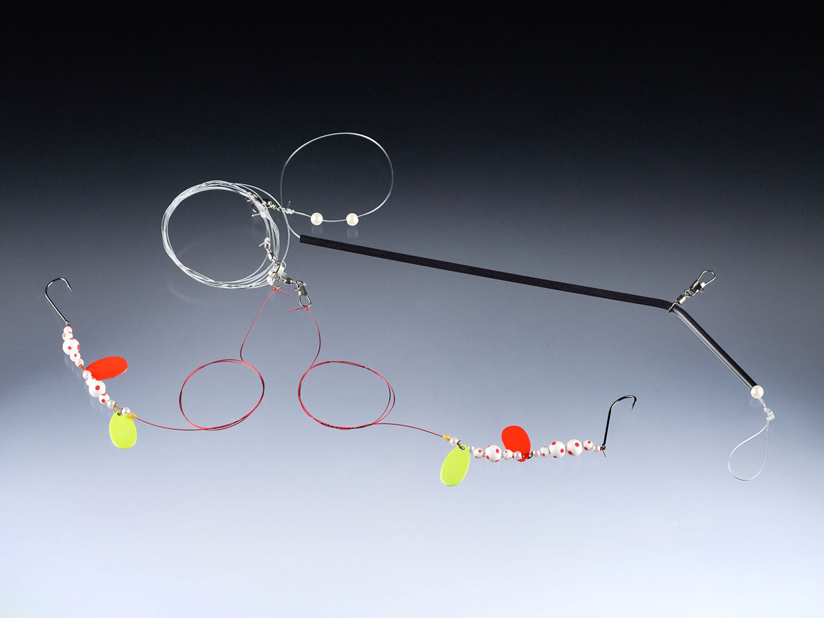 Nachläufersystem 1, 2m, 0,40/0,60mm, Hakengröße 1
