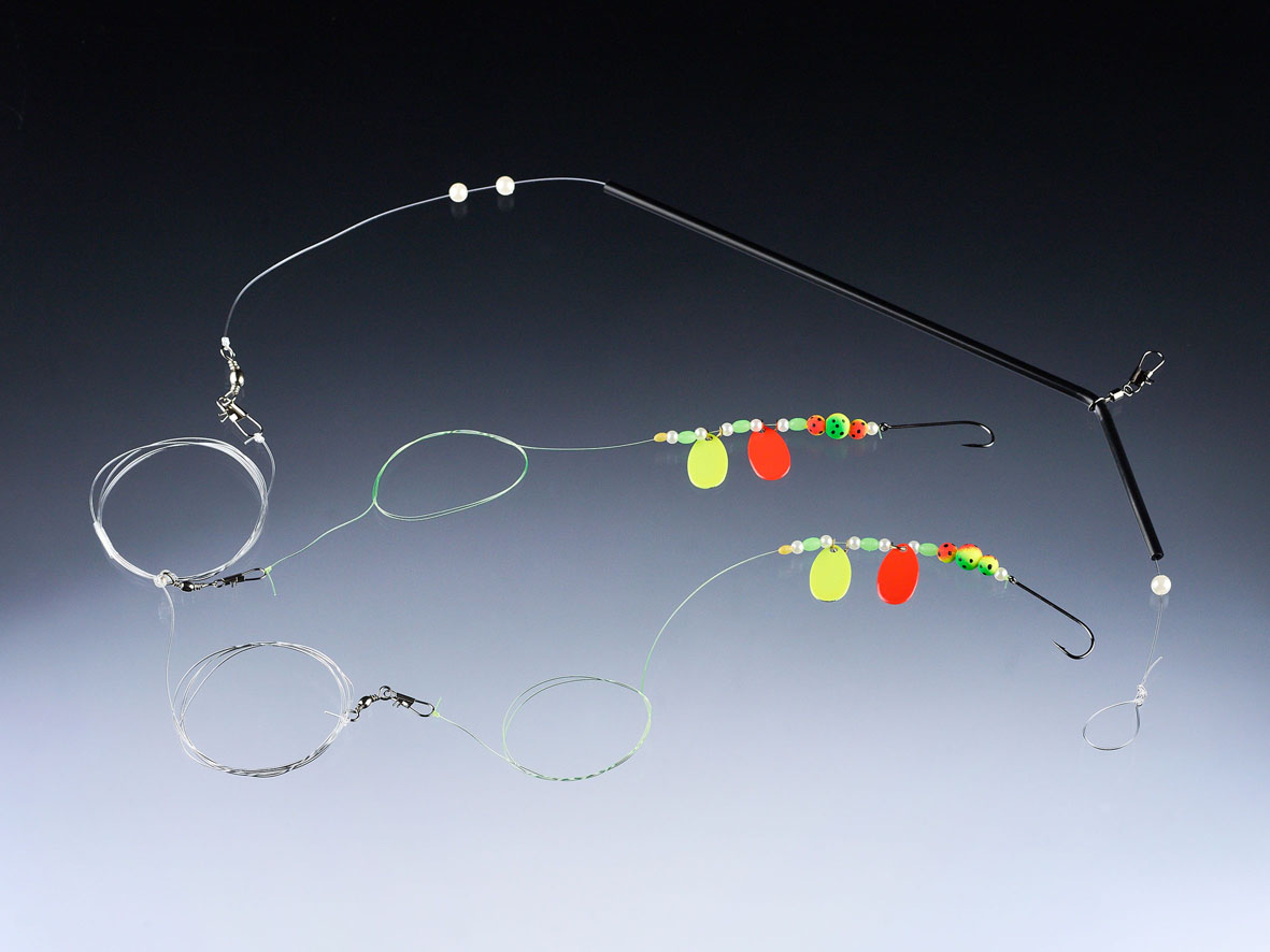 Nachläufersystem 3, 2m, 0,40/0,60mm, Hakengröße 1