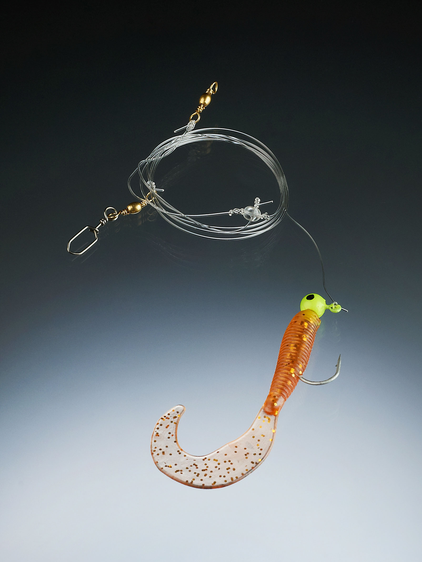 Edition Sea Pilk Pilksystem braun-Glitter 0,60/0,45mm 90cm 1x