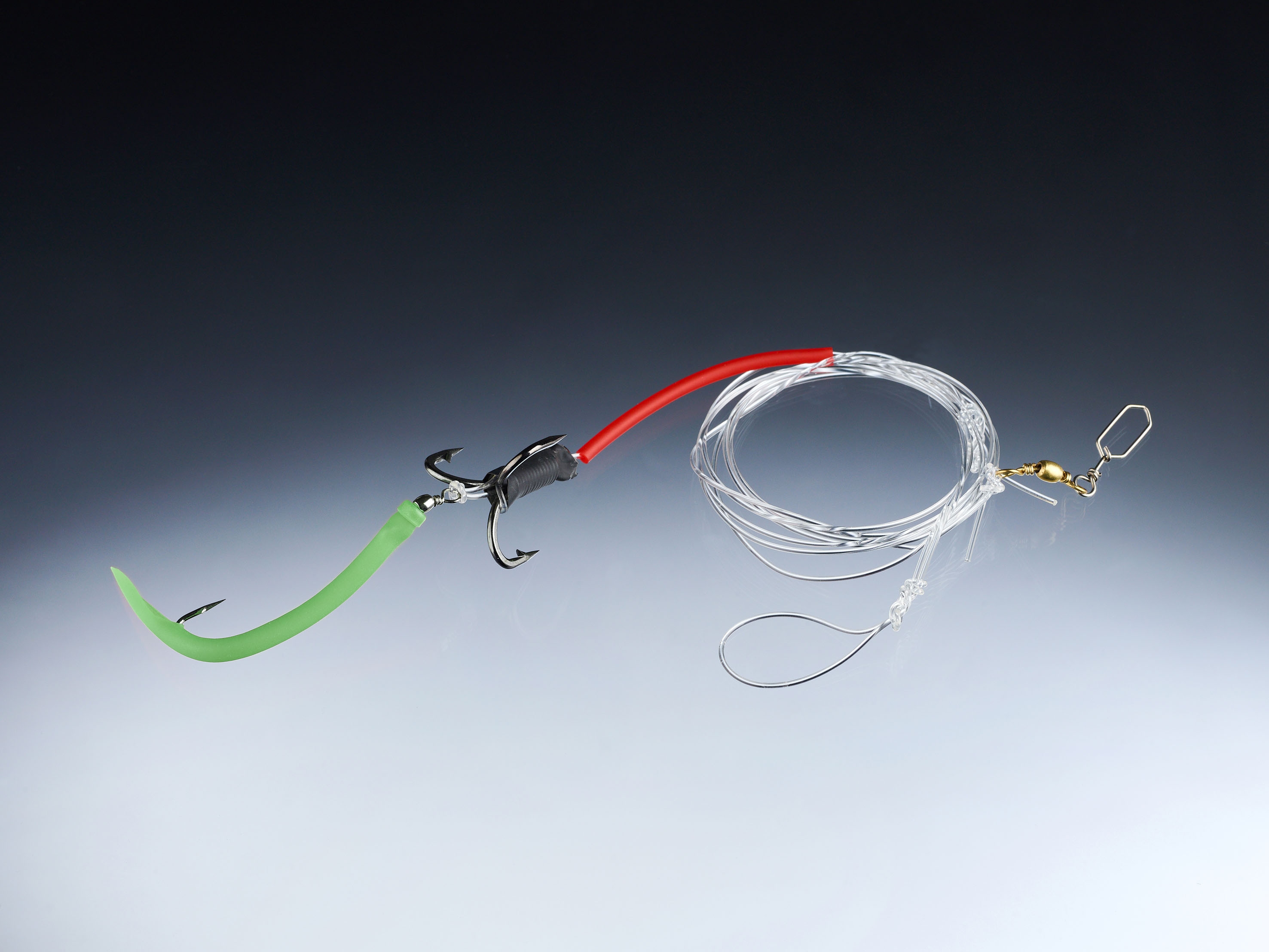 71° North Spezi Überbeißer System mit Gummimakk fluo 170cm 1,20mm 6/0