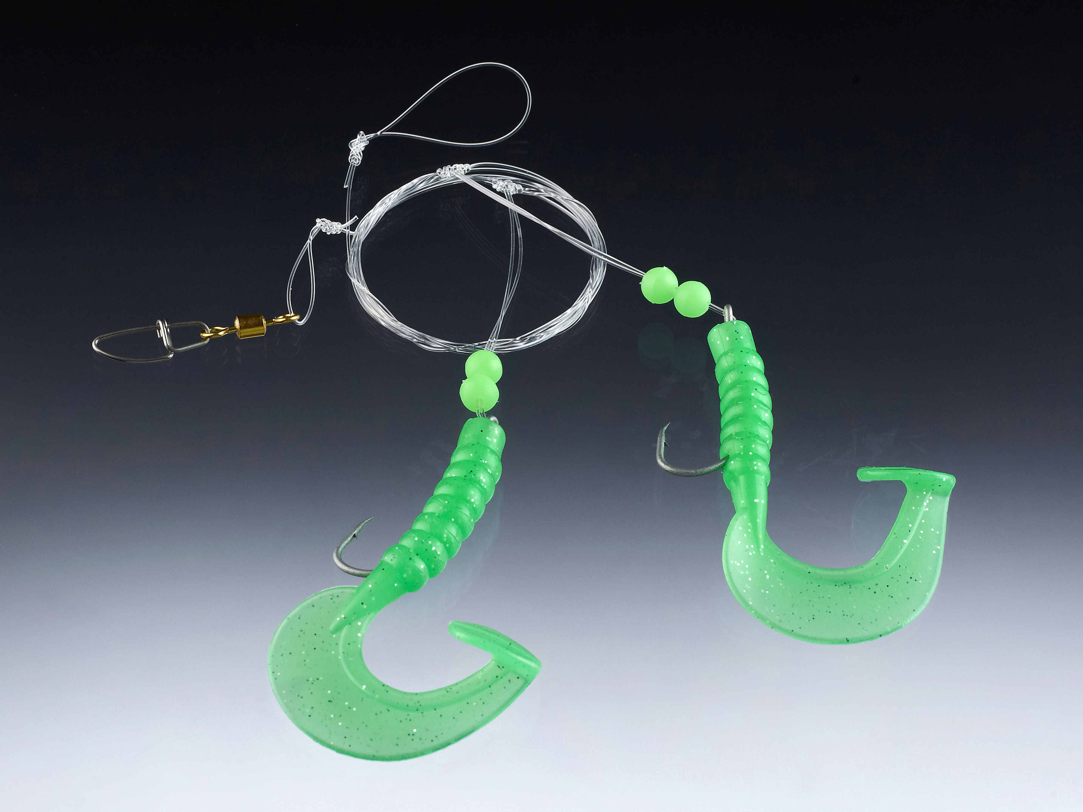 71° North Twirly Tail System fluo 130cm 0,80mm  5/0