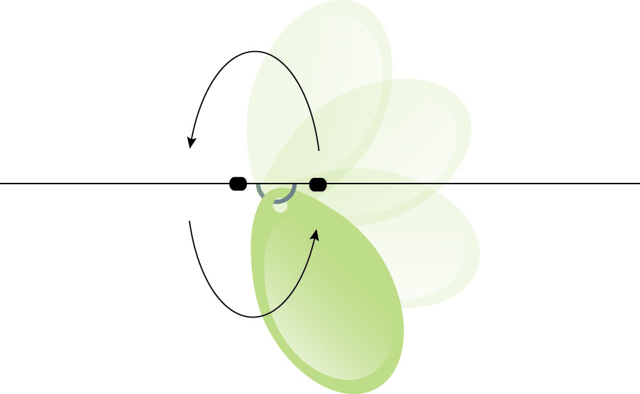 71° North selbstleuchtendes Spinnerblatt XXL