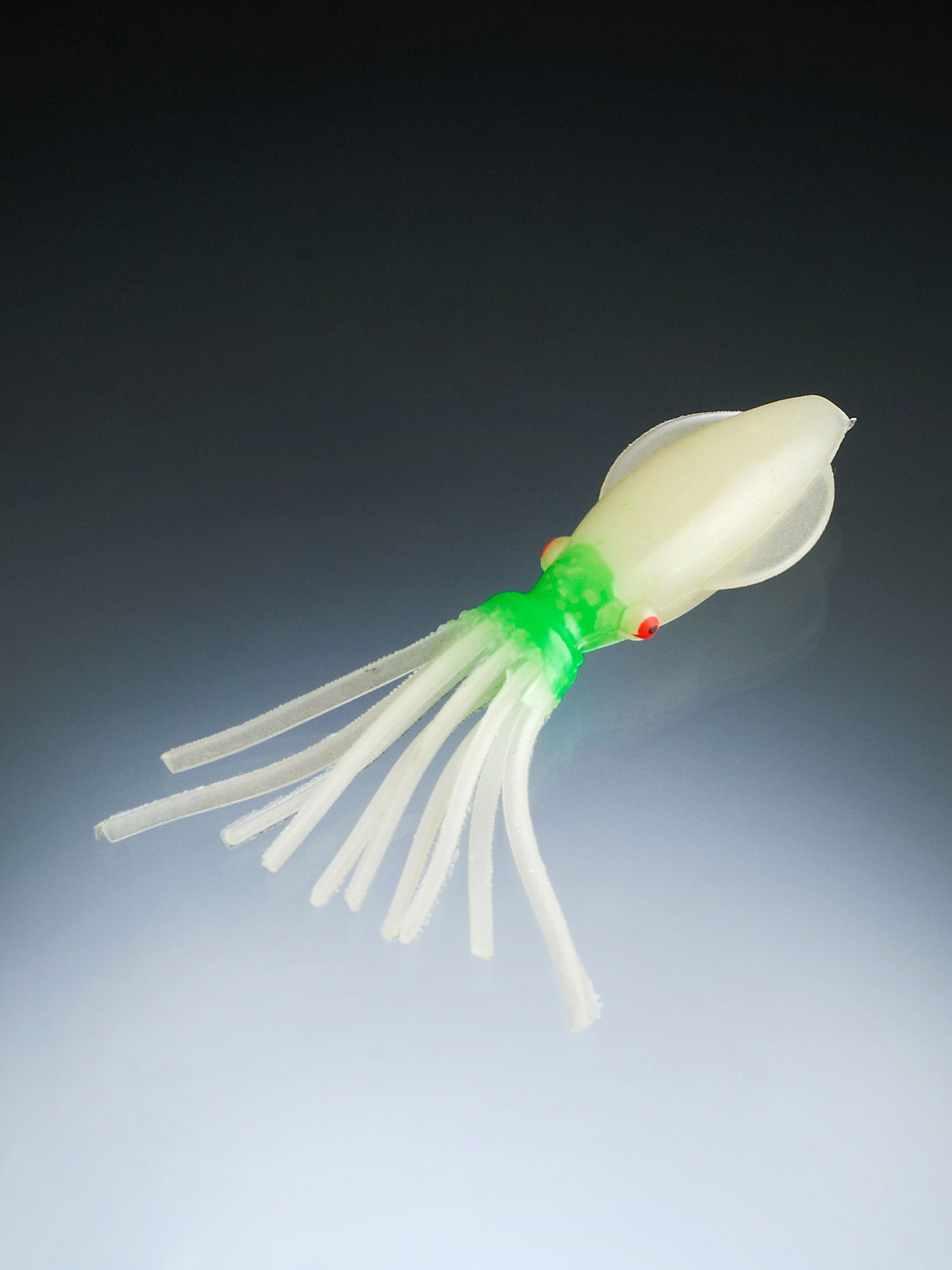 71° North Fluo Oktopus grün 11,5cm