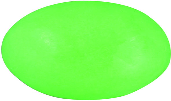 Fluo Perle, oval, 6mm
