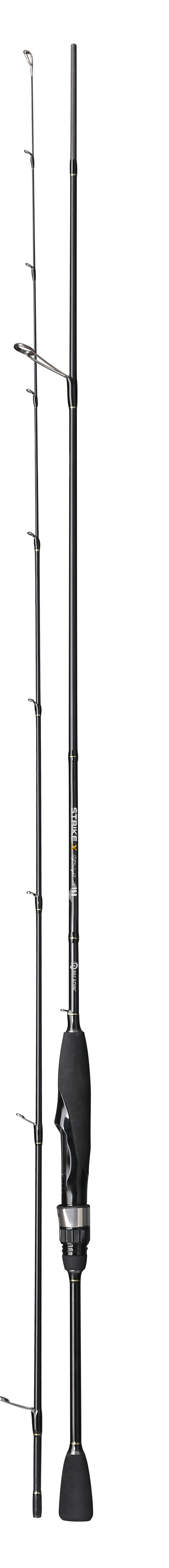 Strike X Ultralight schwarz 1,98m 0,5-5g
