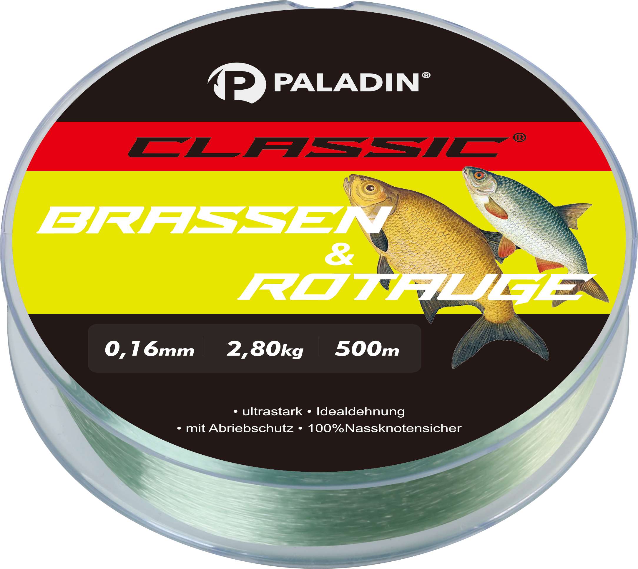 Classic Zielfischschnur Rotauge/Brassen 0,16mm 2,8kg 500m hellgrün