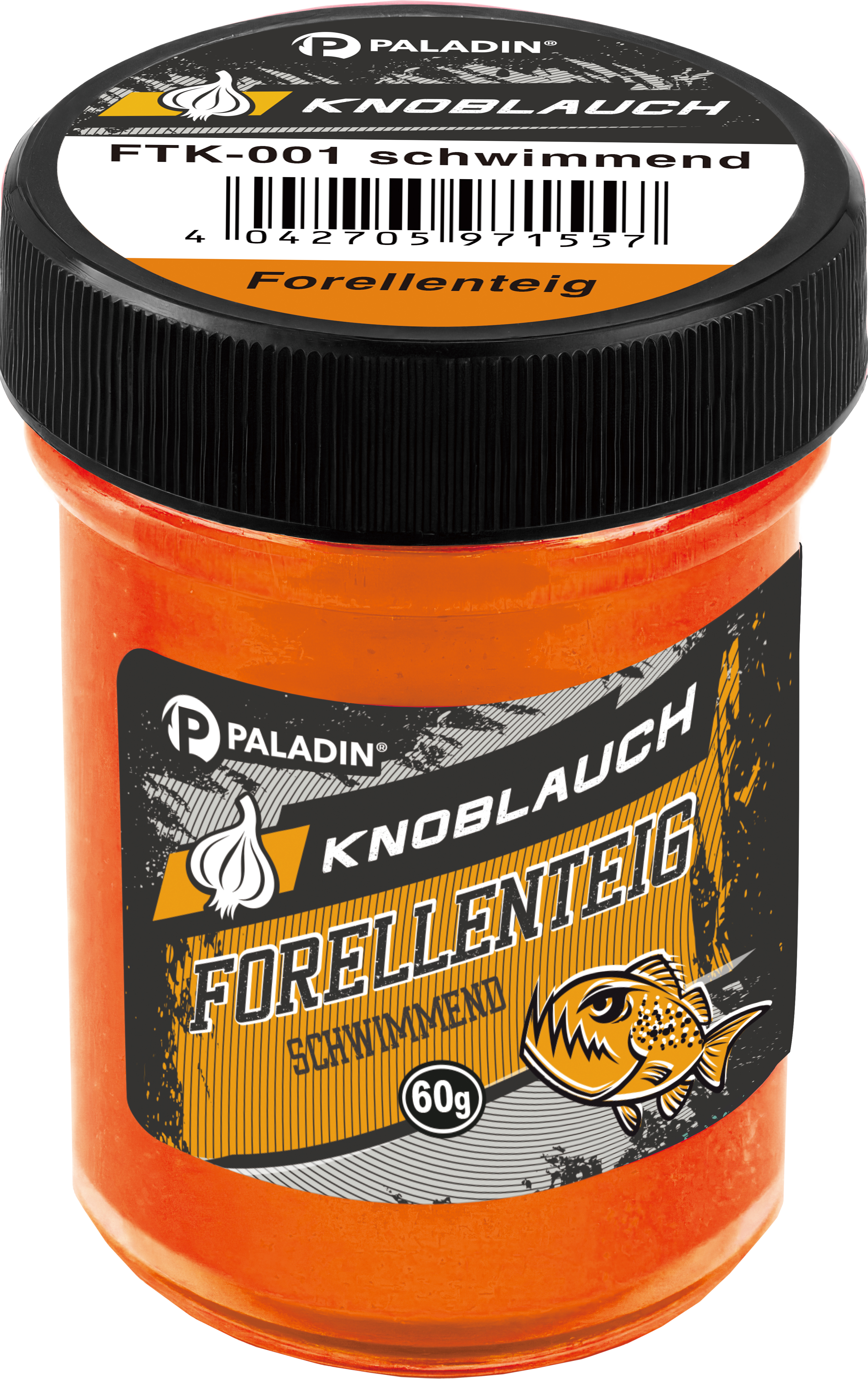 Forellenteig Fluoorange