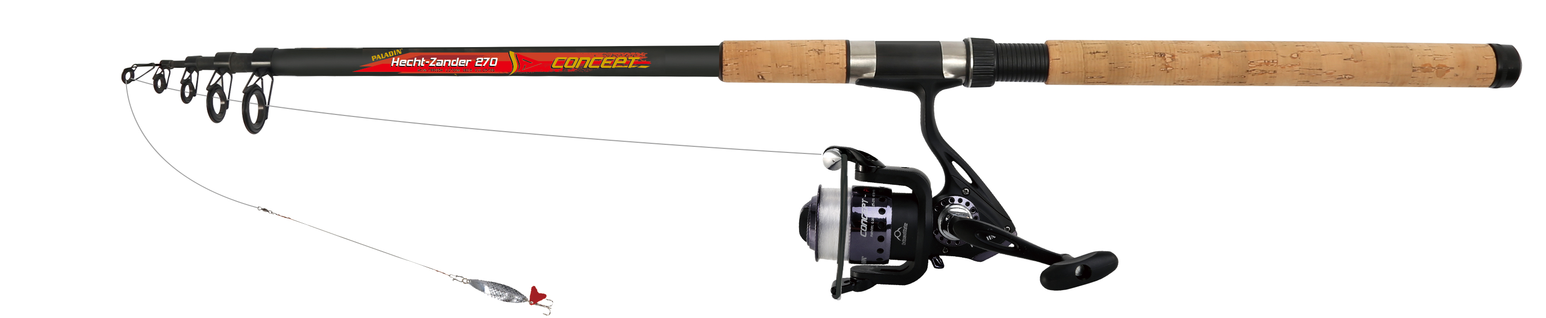 Combo Concept Hecht/Zander Spin 2,70m 70g