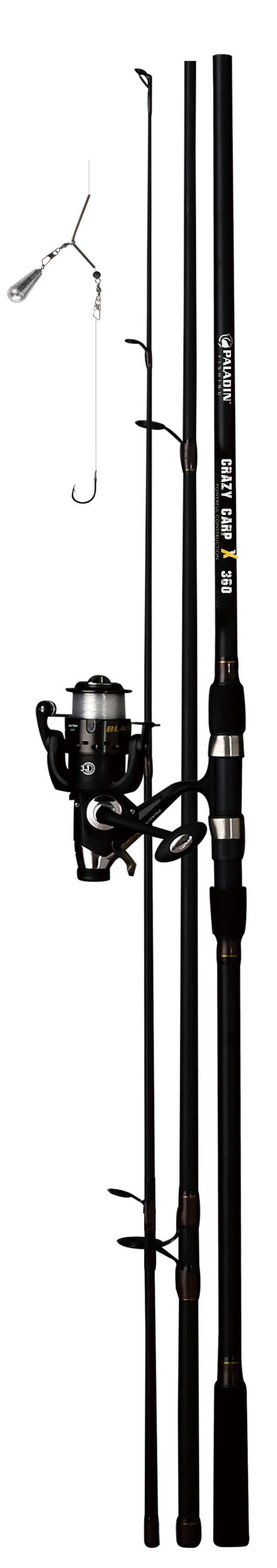 Combo Carbon Grund 3,60m 2,5lbs