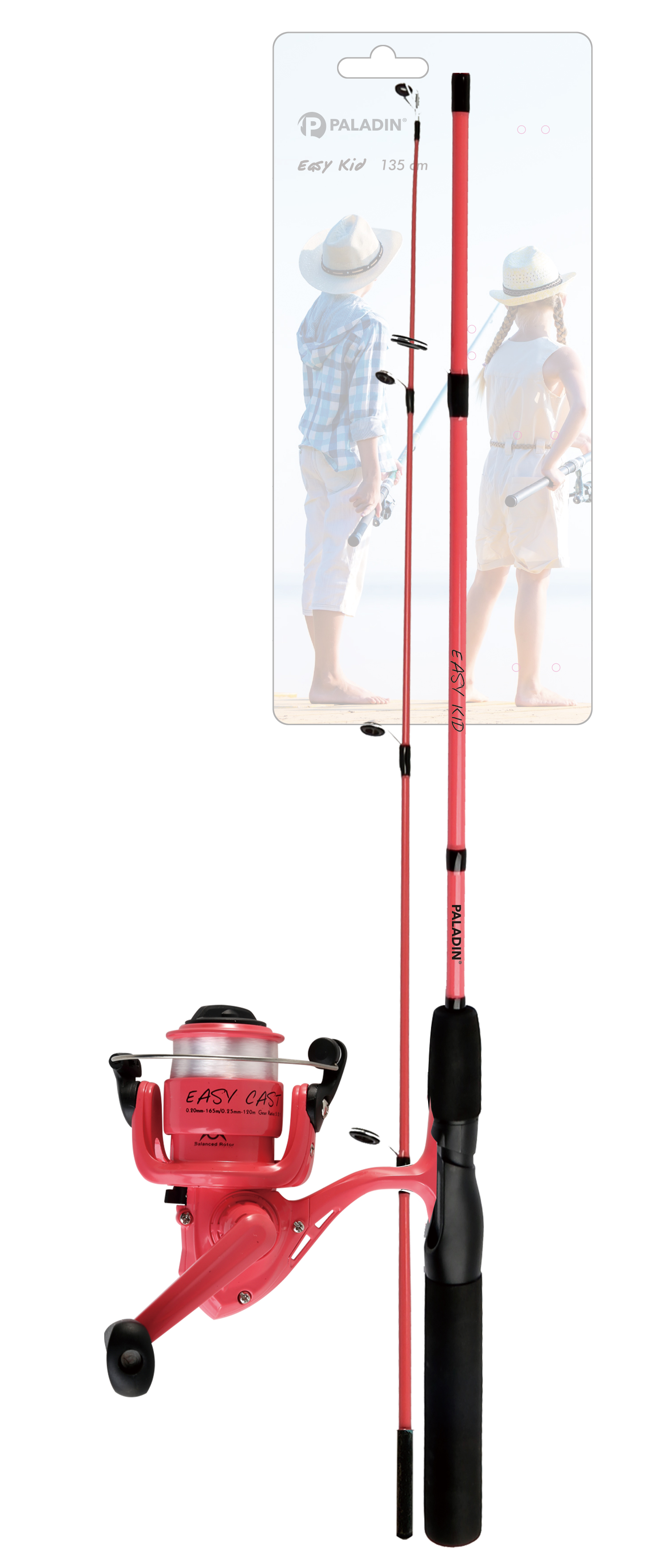 Angelset Easy Kid pink 1,35m 5-20g