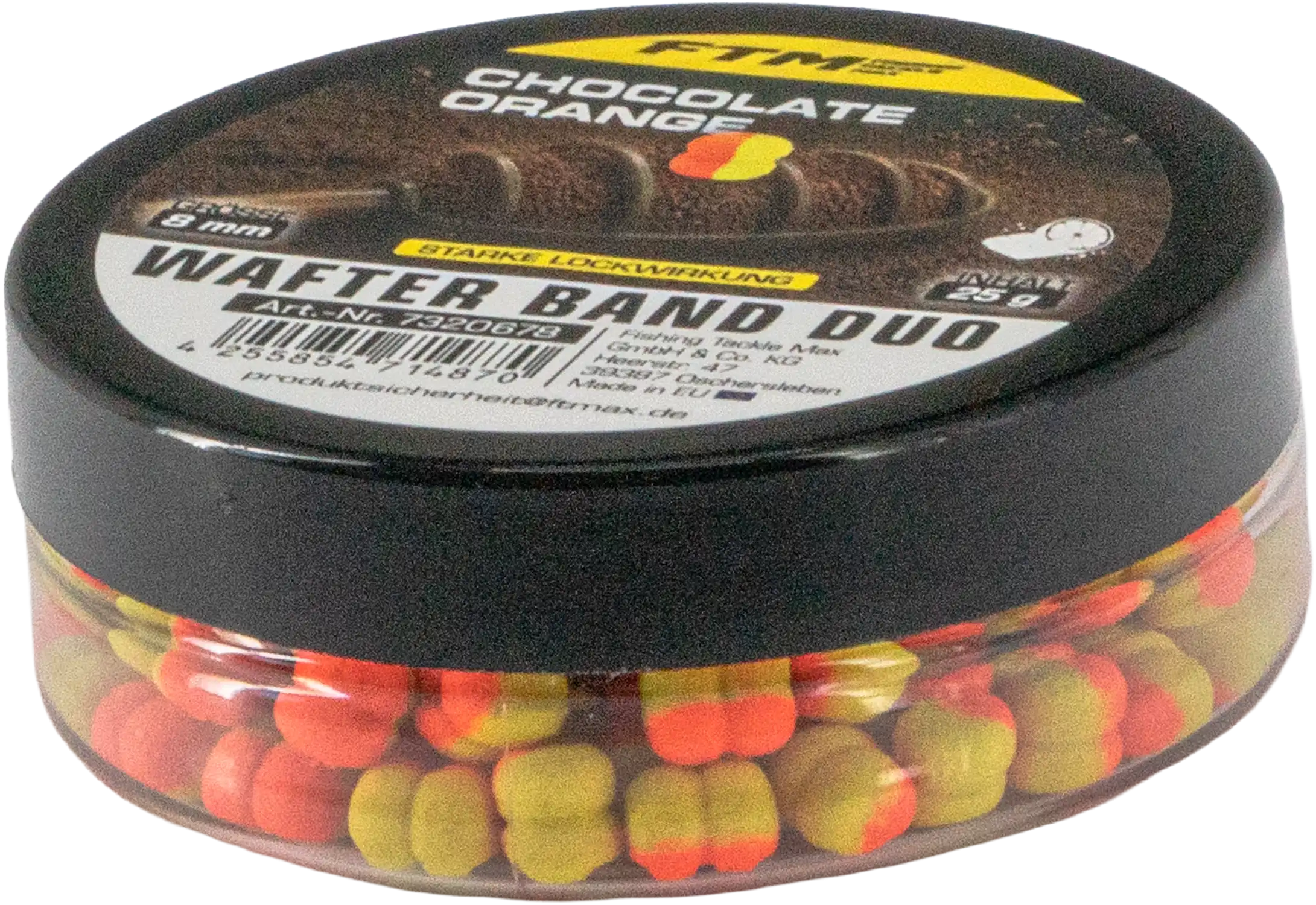 Wafter Band 8 mm Chocolate Orange