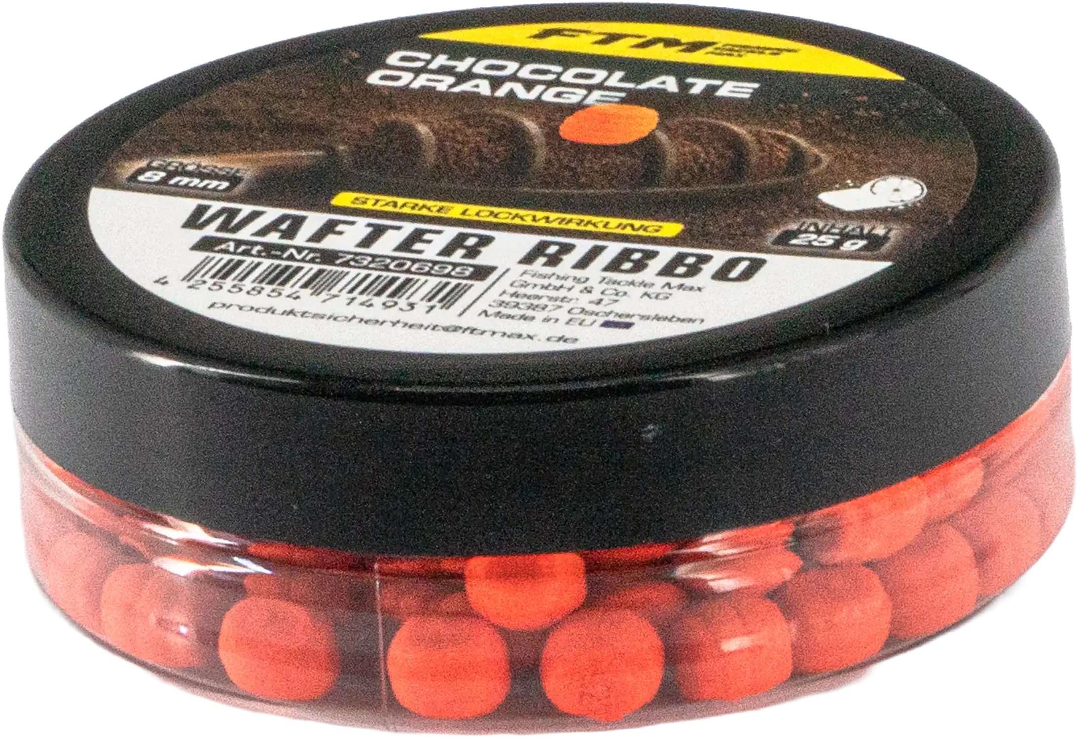 Wafter Ribbo 8 mm Chocolate Orange