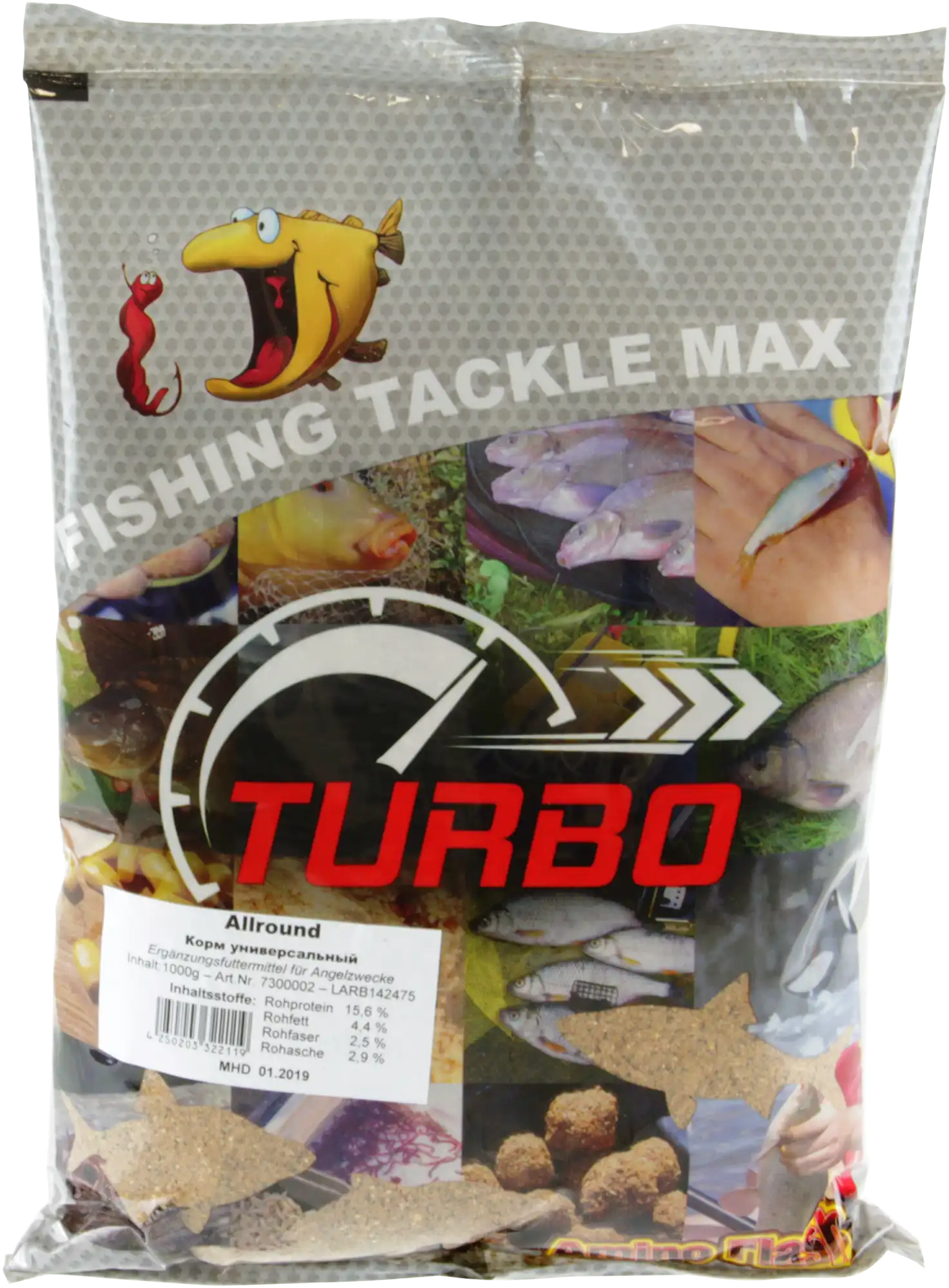 Turbo Allround schwarz 1 kg Tüte