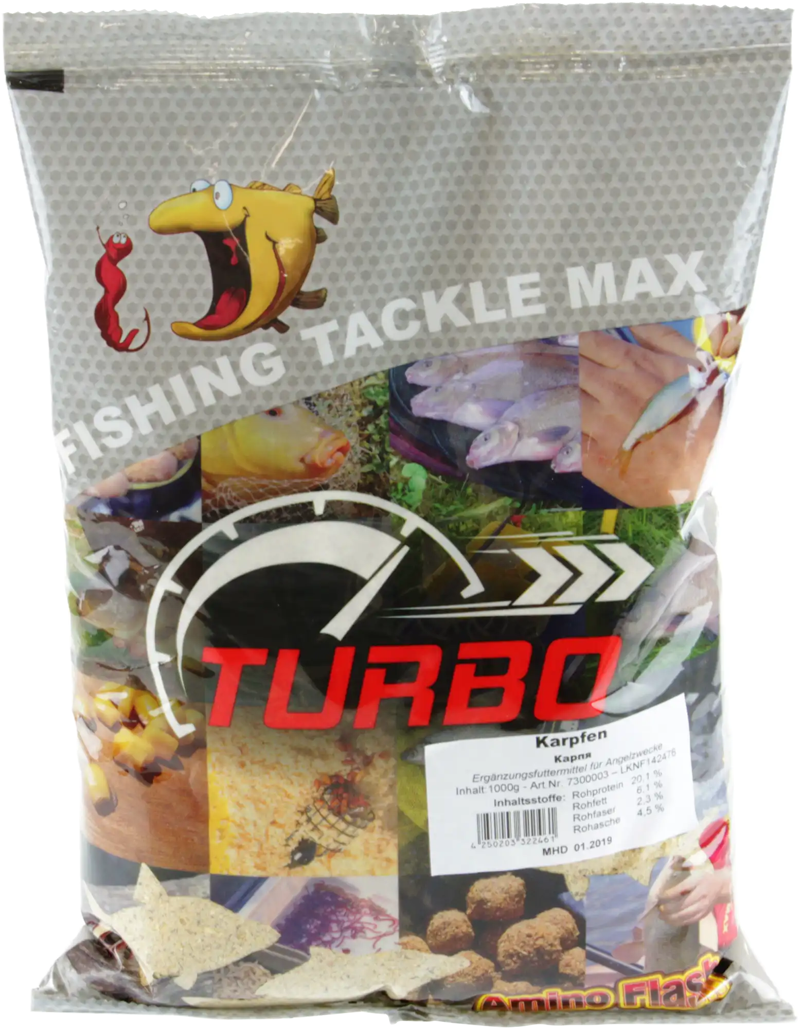 Turbo Karpfen natur 1 kg Tüte