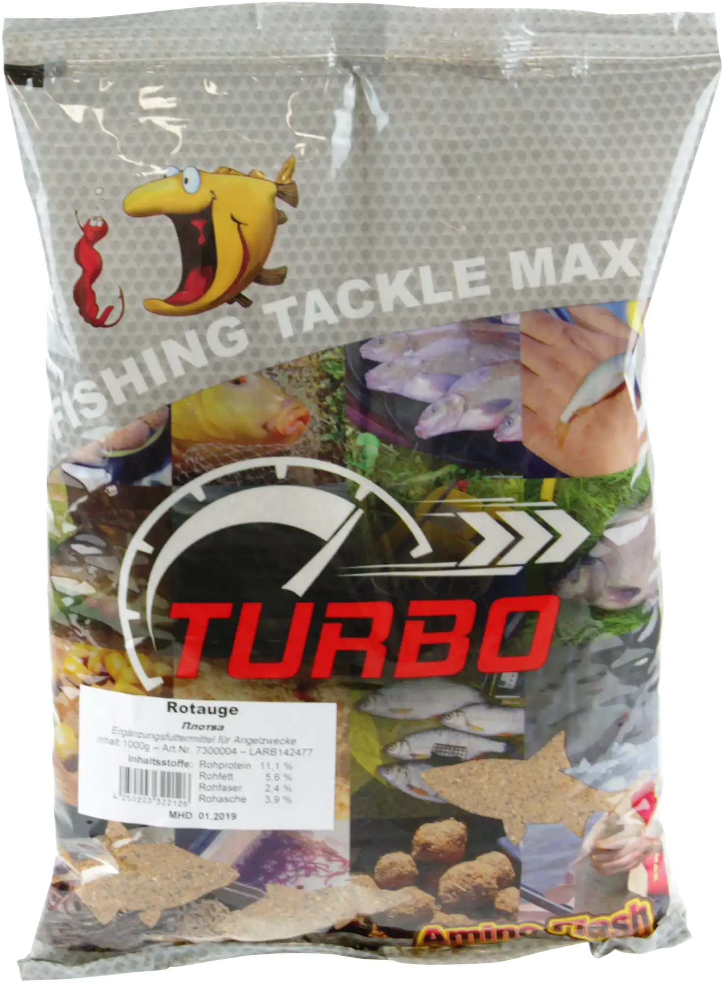 Turbo Rotaugen dunkelbraun 1 kg Tüte