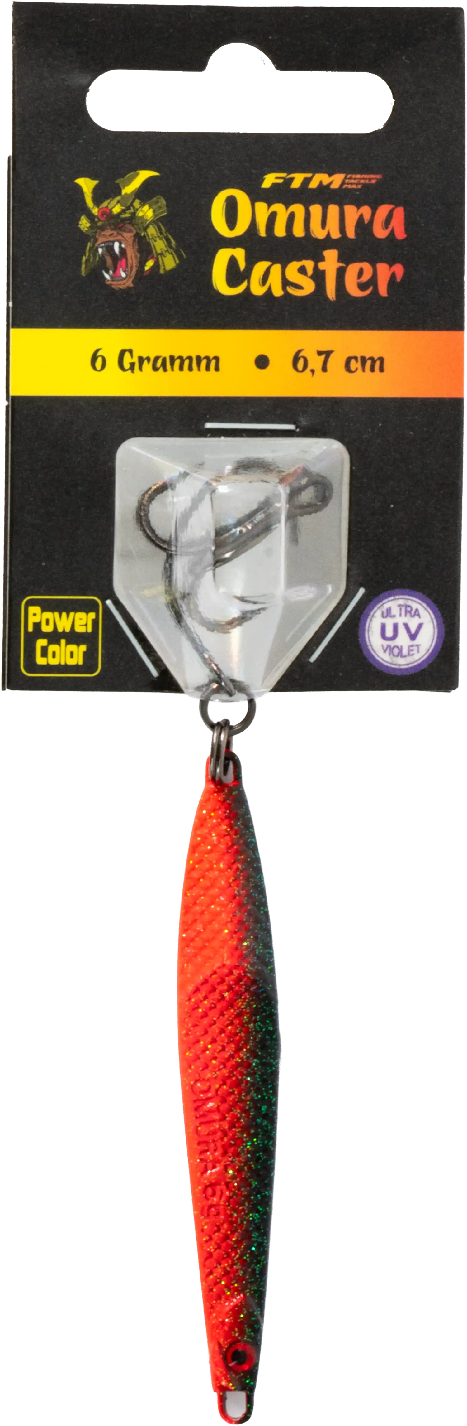Omura Caster 6 g Farbe 13 Red Neck