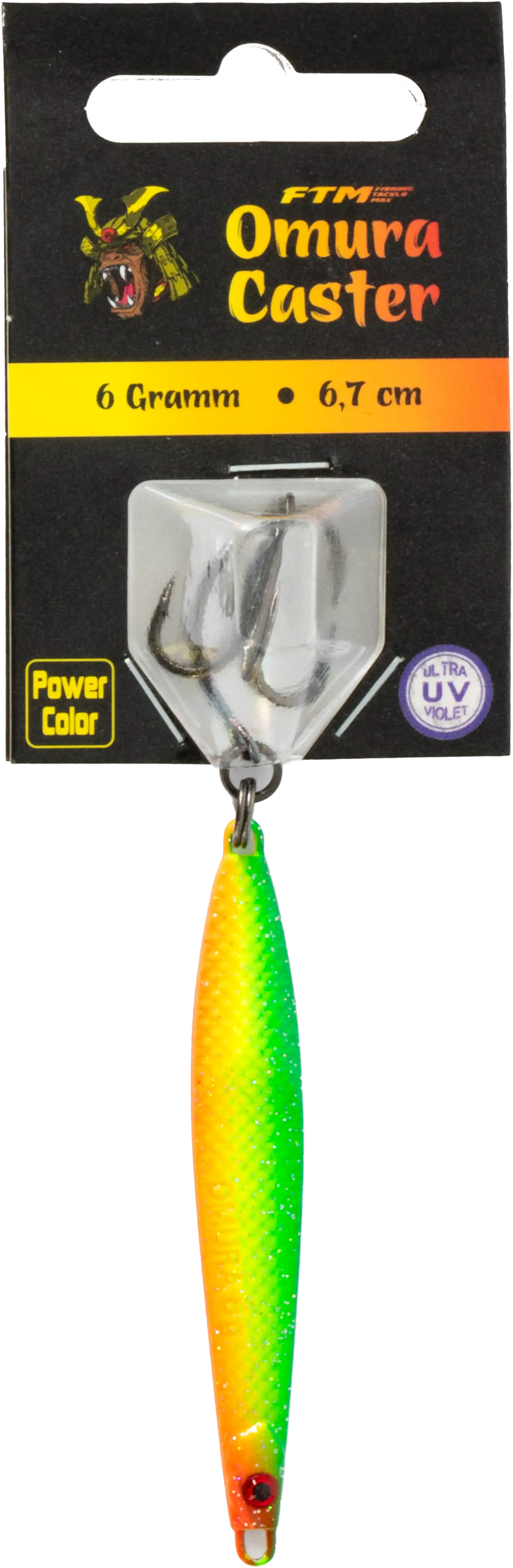 Omura Caster 6 g Farbe 17 Rainbow