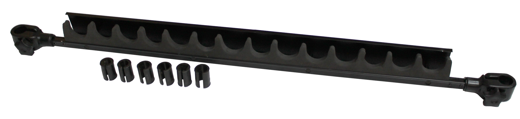 Rutenhalter 14fach mit 2 Adaptern