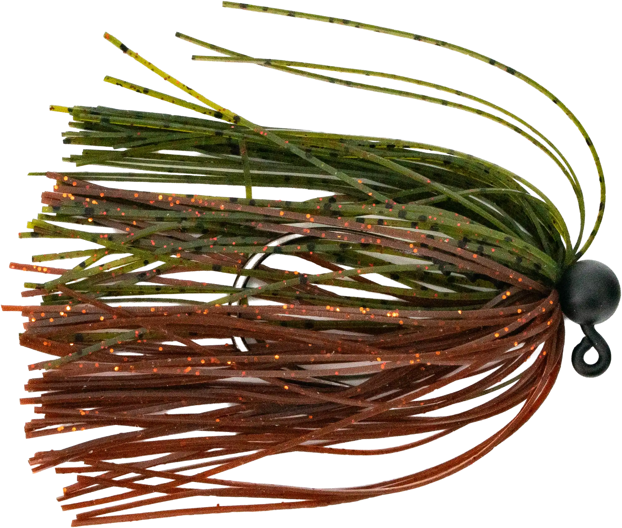 JustPro Skirted Jig Green Pumpkin Brown 5 g 3/0